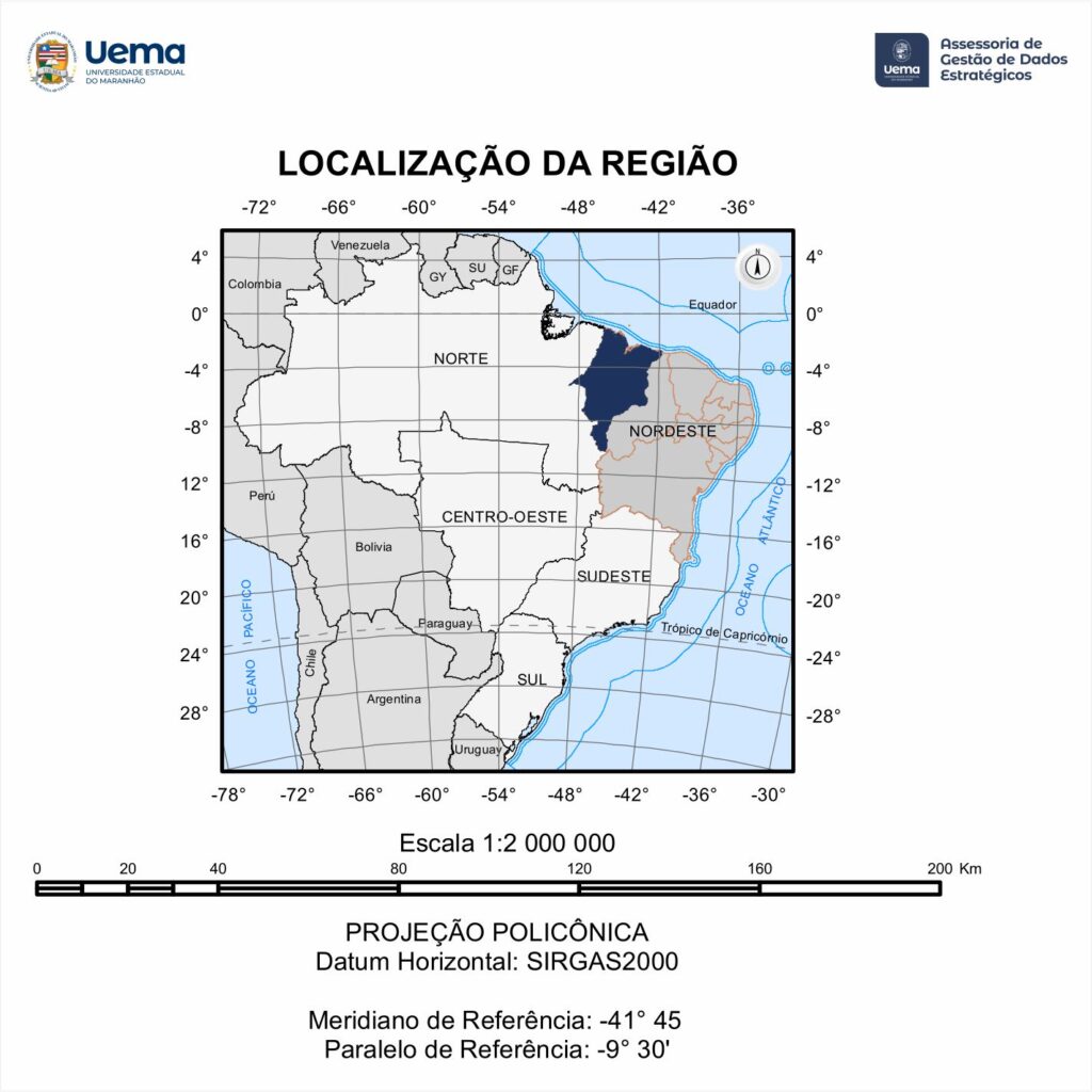 Localizacao Regional Ma Uema