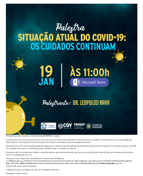 Noticia Pandemia Uema