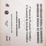 Capa Livro Resumos Semic Uema