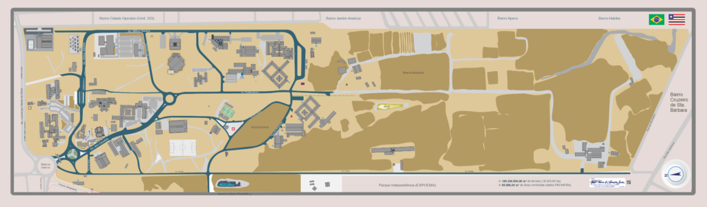 Mapa Campus Sao Luis Linha Do Tempo Assgde Uema