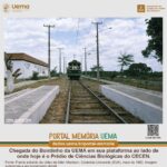 Foto Portal Memoria Bondinho Chegada Plataforma