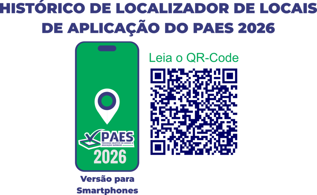 Localizador Paes 2026 Historico