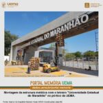 Portico Portal Memoria Uema Letriero