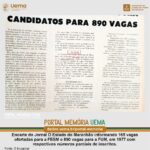 Vestibular Portal Memoria Uema Vagas