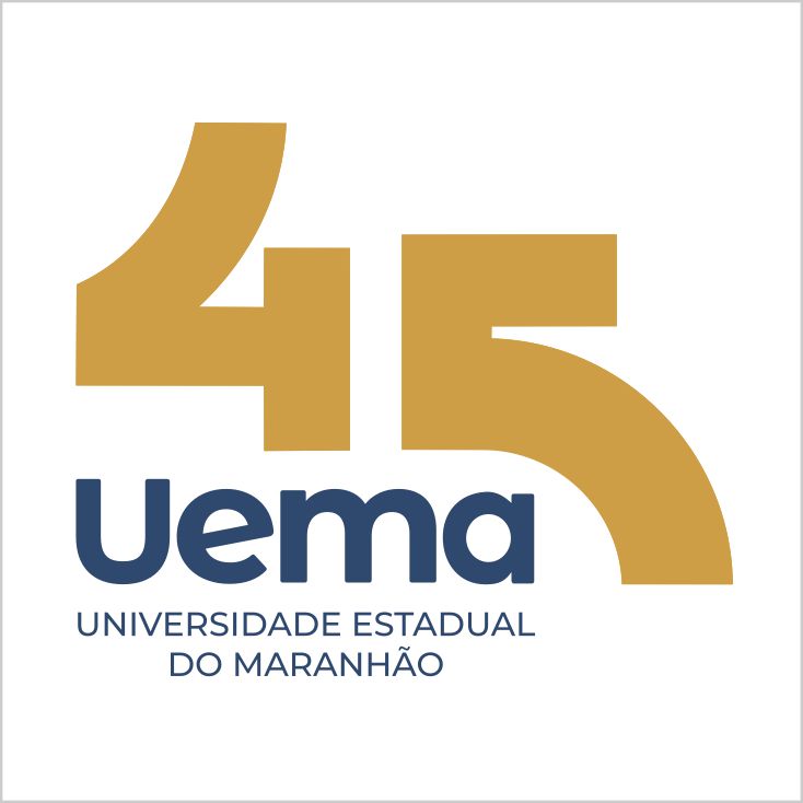 45anos Uema Azul E Dourado