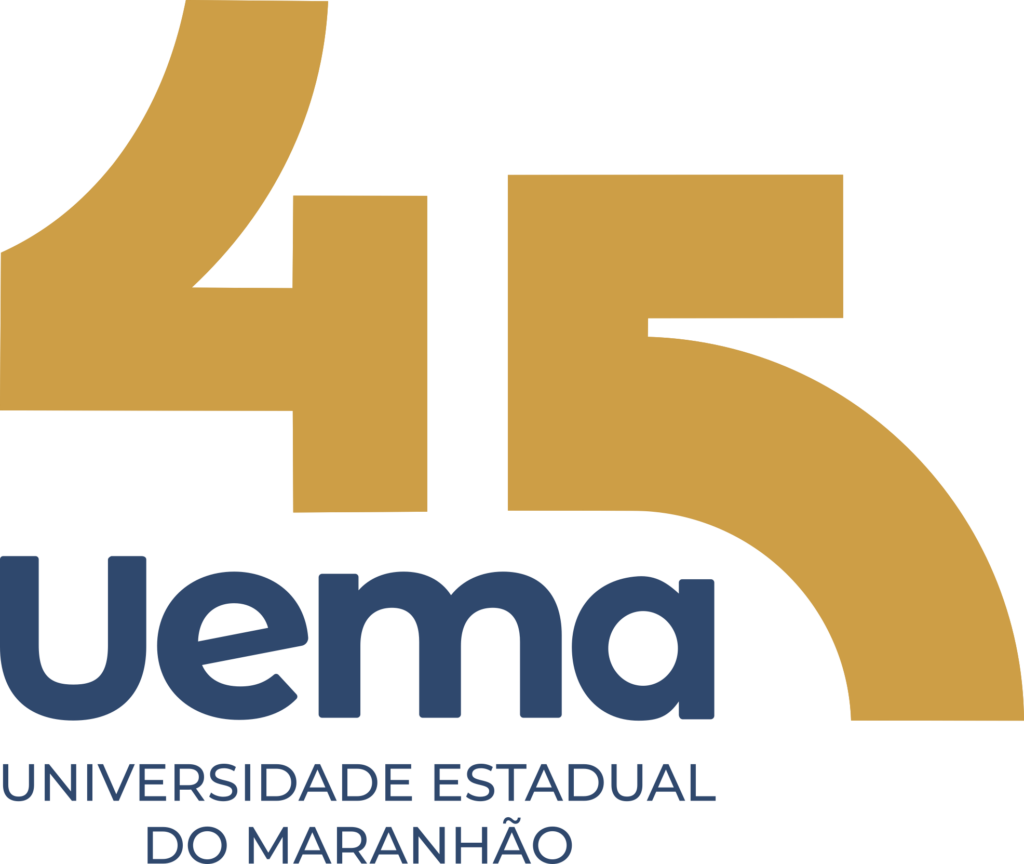 Logo 45anos Uema Azul E Dourado Fundo Transp
