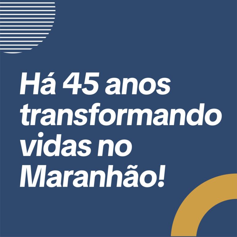 Logo 45anos Uema Slogan Grafismo