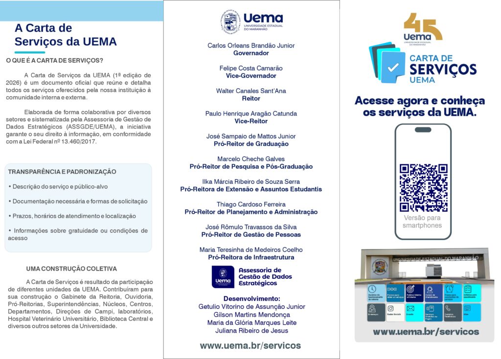 Externo Folder Carta De Servicos Design